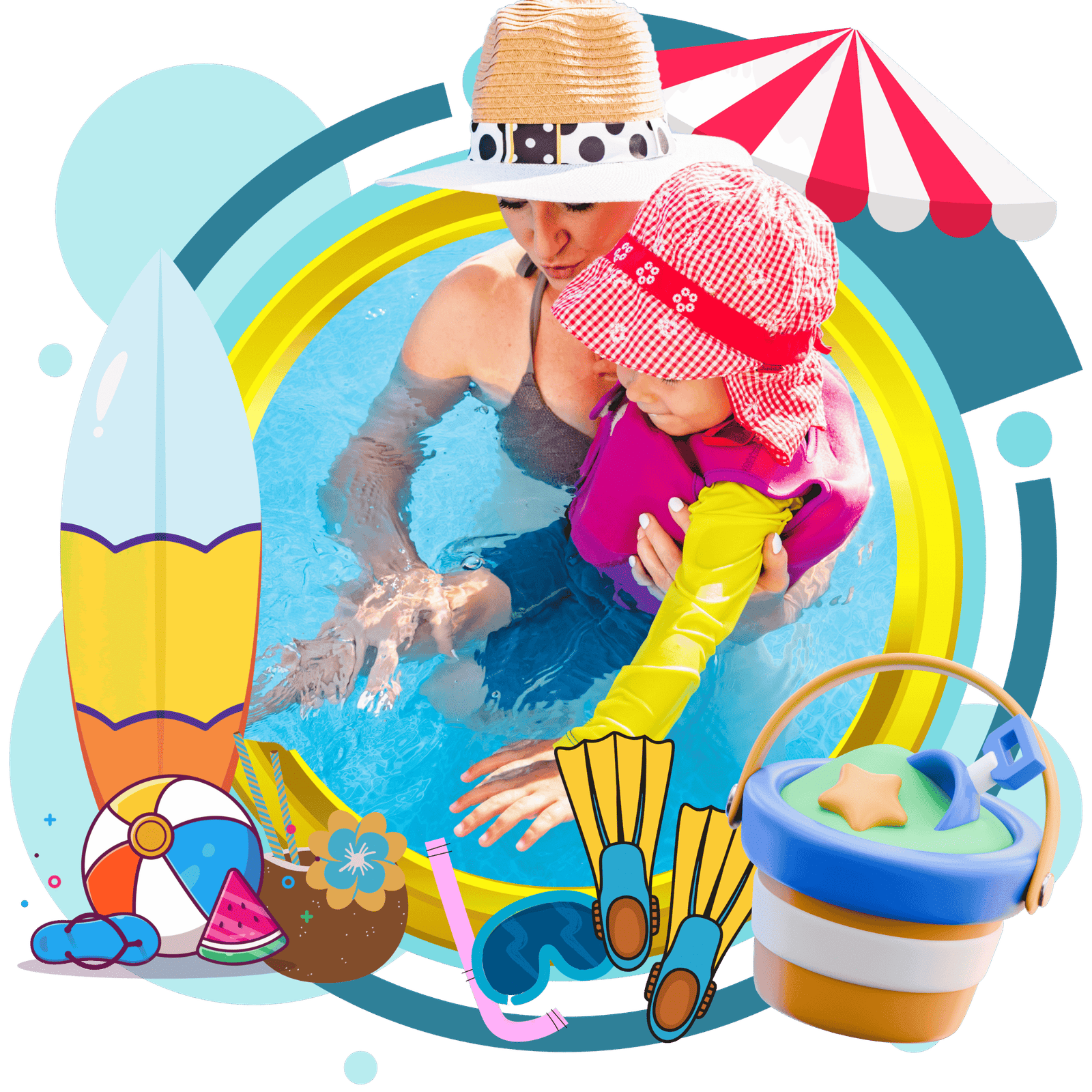 Khoá Học Bơi Với Giáo Viên Nữ