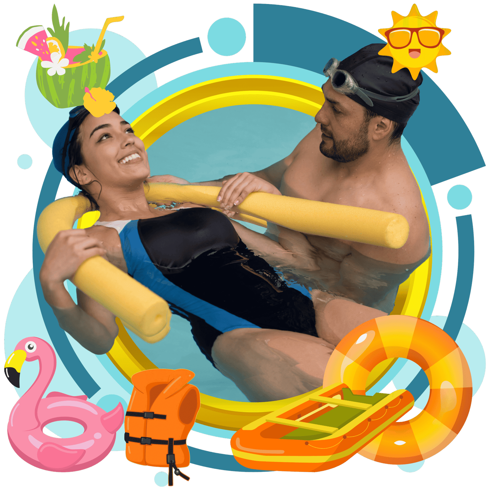 Khoá học bơi người lớn